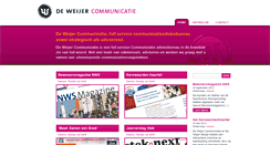 Desktop Screenshot of deweijercommunicatie.nl